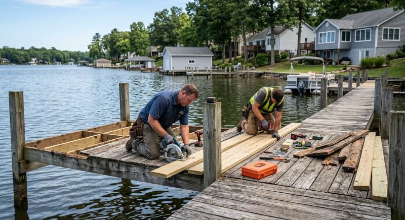 Boat Dock Maintenance in Alpharetta, GA