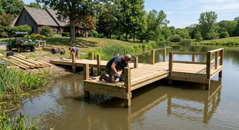 Boat Dock Installation in Kansas City, MO