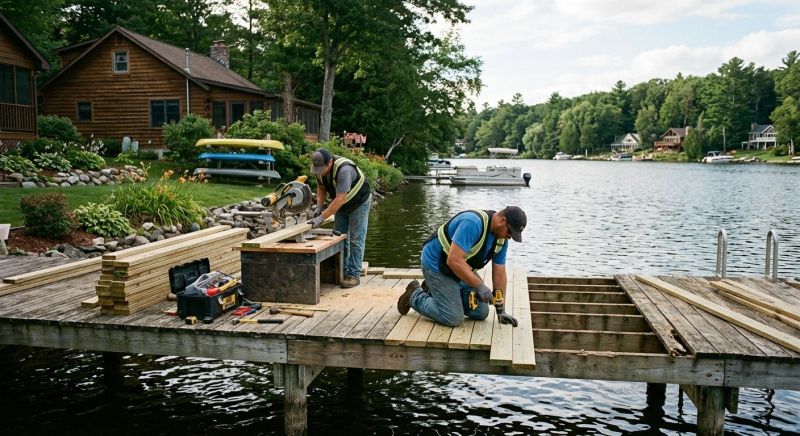 Boat Dock Maintenance in Alpharetta, GA