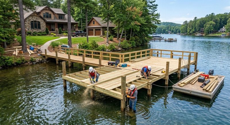 Dock Building Service in Roswell, GA