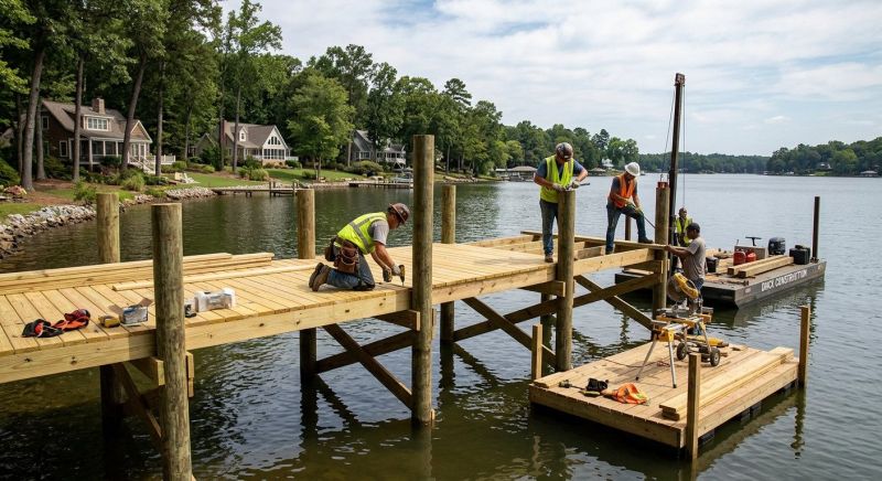 Dock Construction in Roswell, GA