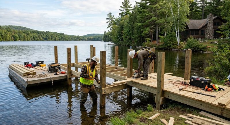 Dock Enlargement in Roswell, GA