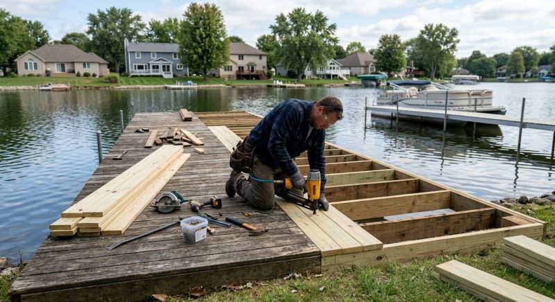 Dock Wood Replacement in Denver, CO