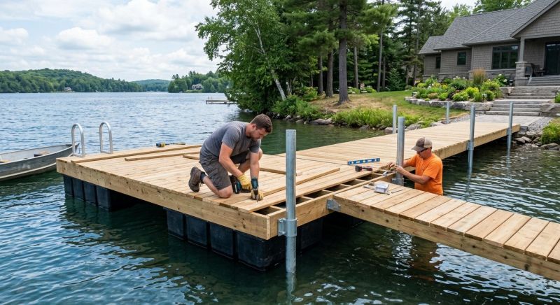 Pond Dock Construction in Littleton, CO