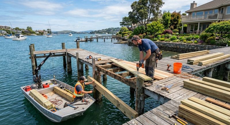 Water Dock Repair in Overland Park, KS
